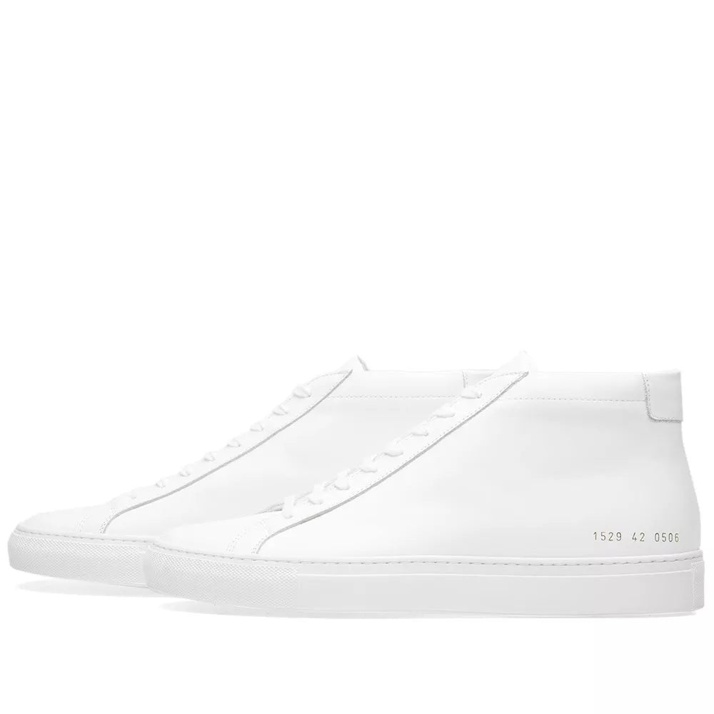Common Projects Original Achilles Mid White