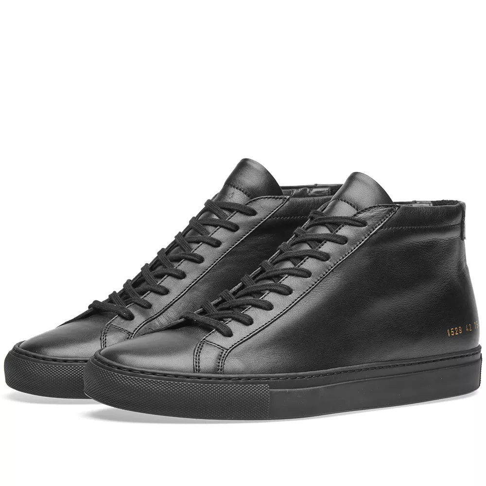 Common Projects Original Achilles Mid Black