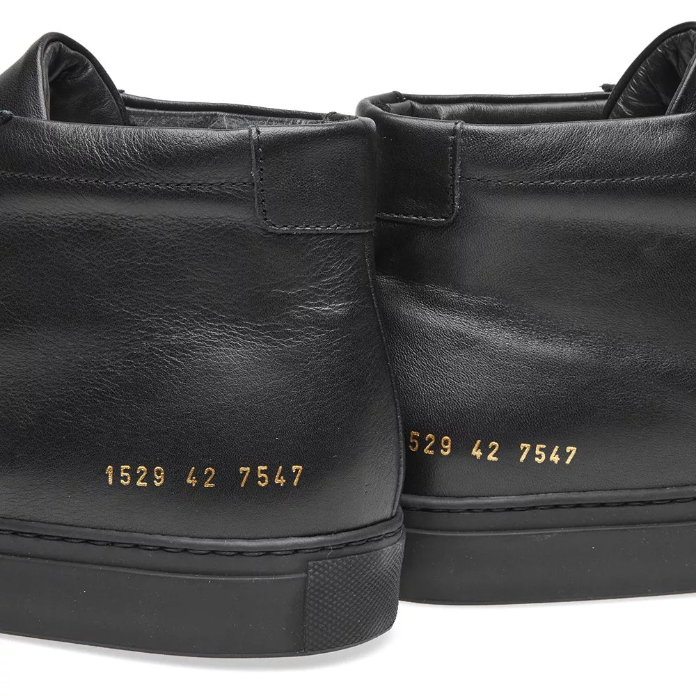 Common Projects Original Achilles Mid Black