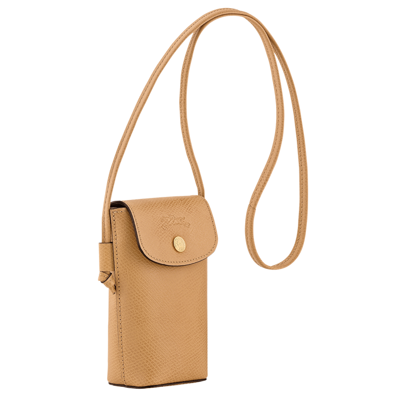 Longchamp Épure Phone case with leather lace