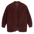 Longchamp Ready-to-wear Leather kimono jacket