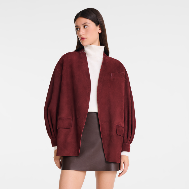 Longchamp Ready-to-wear Leather kimono jacket
