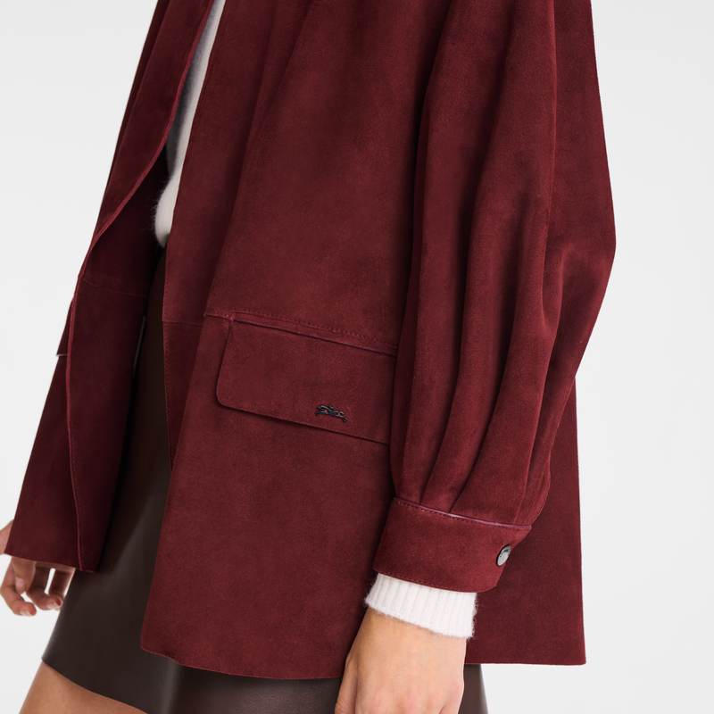 Longchamp Ready-to-wear Leather kimono jacket
