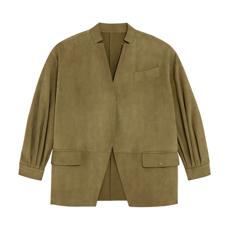 Longchamp Ready-to-wear Leather kimono jacket