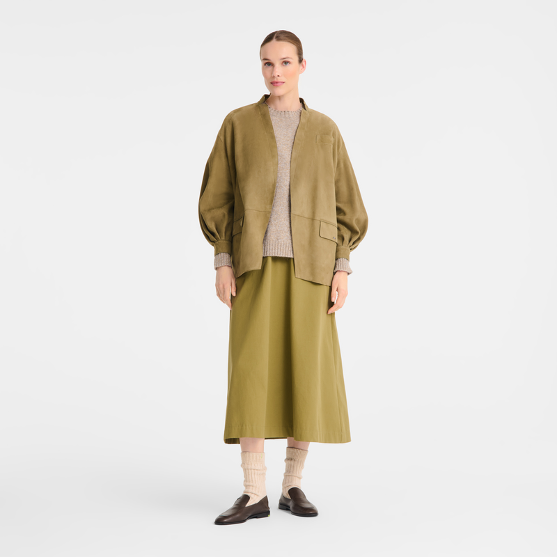 Longchamp Ready-to-wear Leather kimono jacket