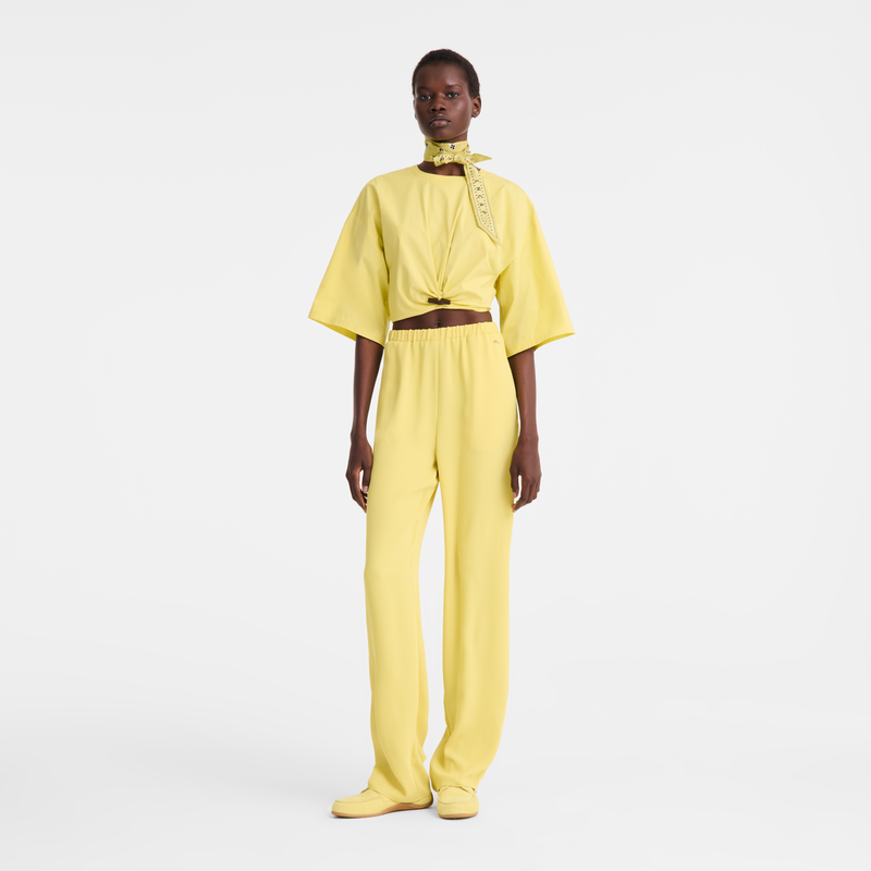 Longchamp Ready-to-wear Fluid crepe trousers