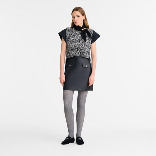 Longchamp Ready-to-wear Leather skirt