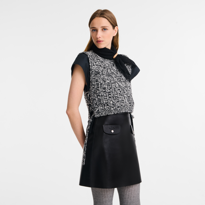 Longchamp Ready-to-wear Leather skirt