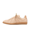 Maison Margiela Men's Apricot Leather & Suede Sneakers