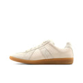 Maison Margiela Men's Beige Leather & Suede Sneakers