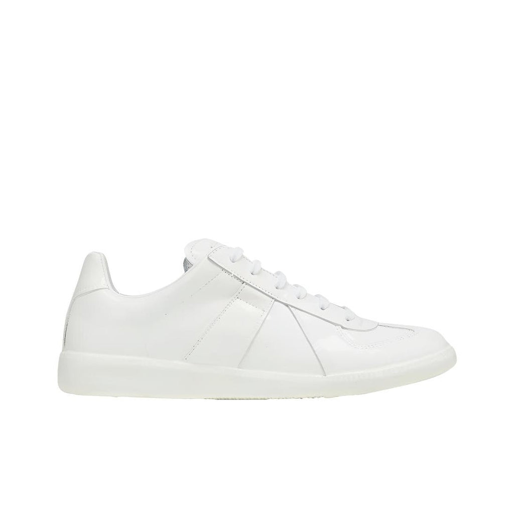 Maison Margiela Men's White Leather Sneakers