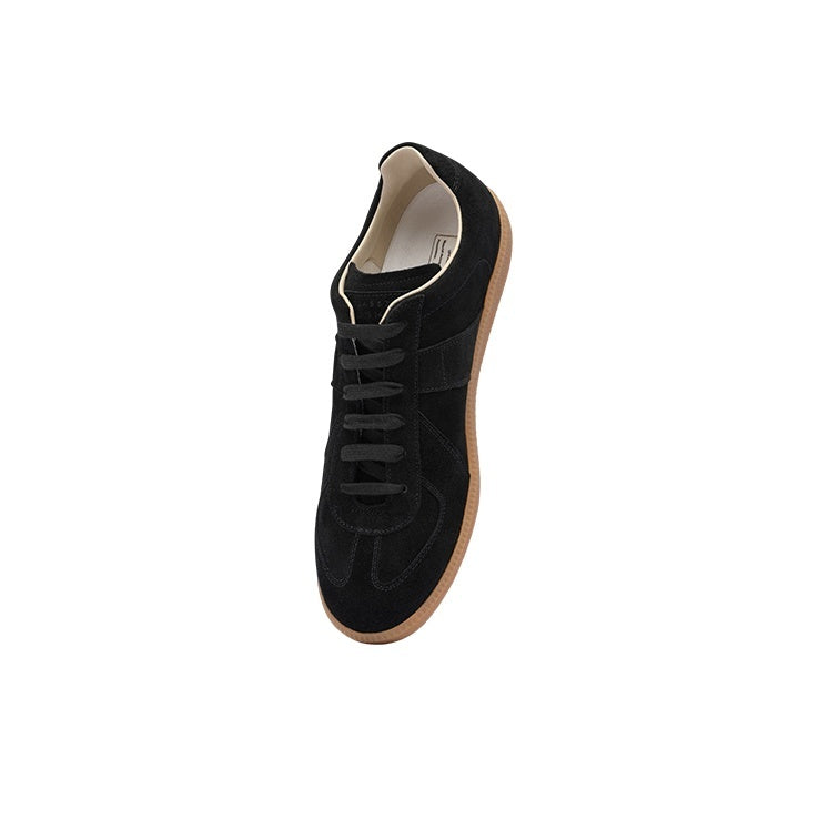 Maison Margiela Men's Black Suede Sneakers
