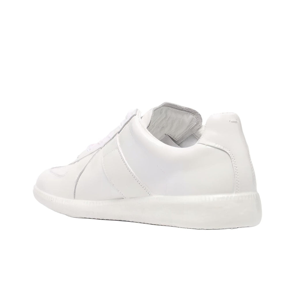 Maison Margiela Men's White Leather Sneakers